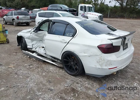 2015 BMW 328I из США, поврежденный, VIN WBA3A5C51FP604345